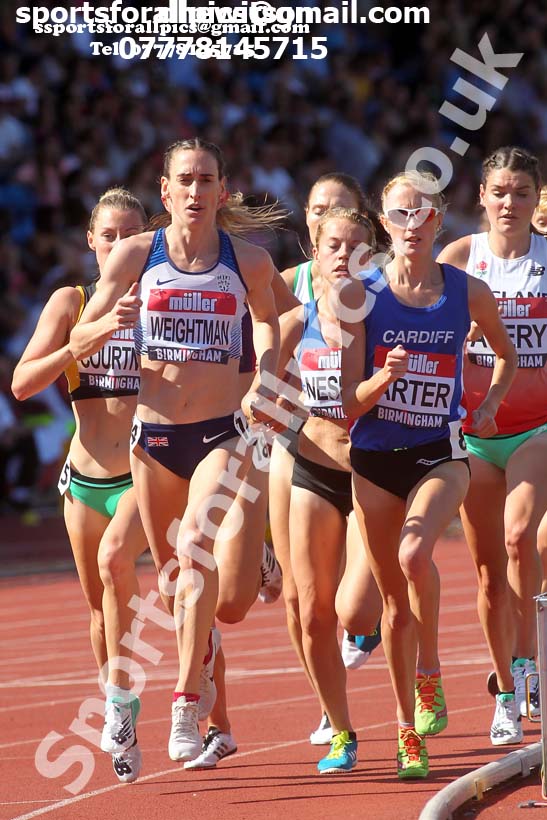 Womens 5000 metres, 2019 Muller British Championships, Alexander Stadium, Birmingham. Photo: David T. Hewitson/Sports for All Pics